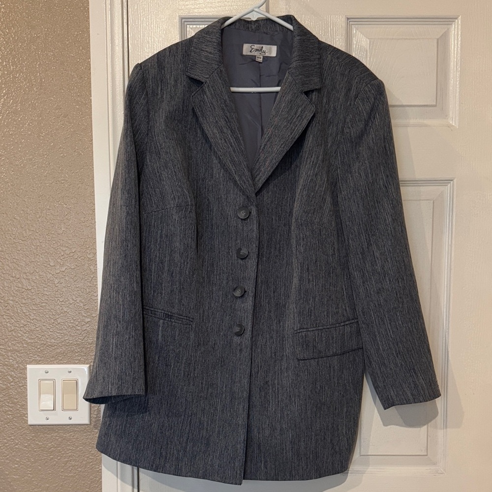 Emily.. Gray Women's Blazer